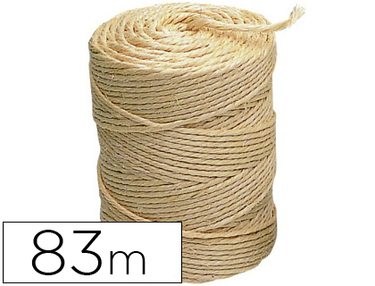 CORDA SISAL 3 CABOS ROLO 1/2KG – CRU – 59430