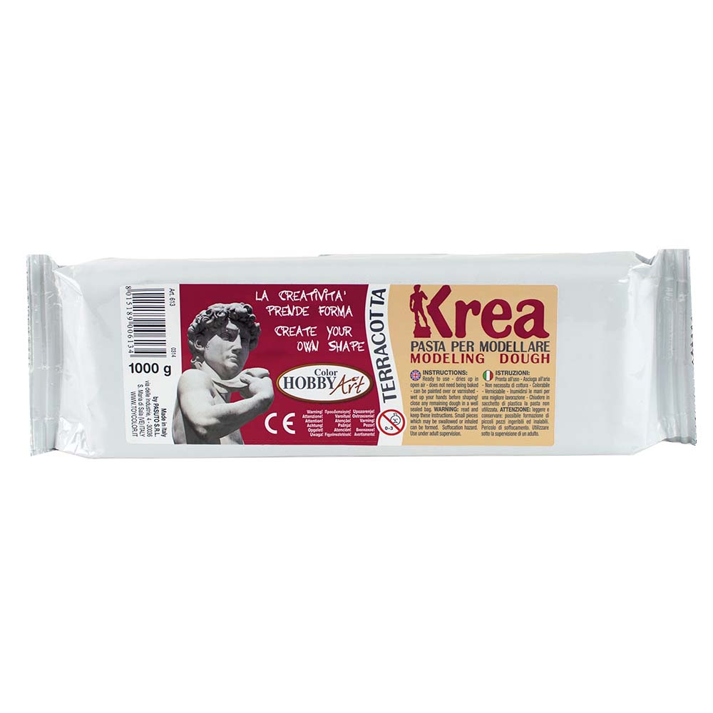 KREA PASTA MODELAR 1KG.TERRACOTA