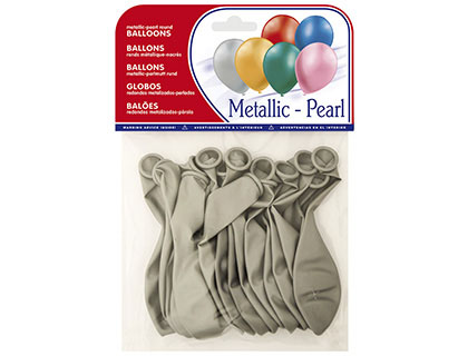 BALOES PRATA METALIZADOS BOLSA C/15 UNIDADES – 63215