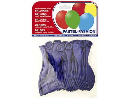 BALOES AZUL MAR. PASTEL BOLSA C/20 UNIDADES – 63218