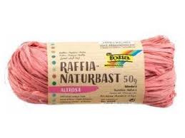 RAFIA ARTIFICIAL FOLIA 50G ROSA 29