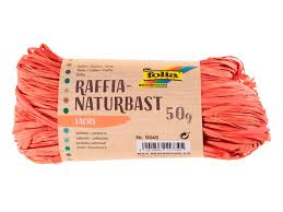 RAFIA ARTIFICIAL FOLIA 50G SALMAO 45