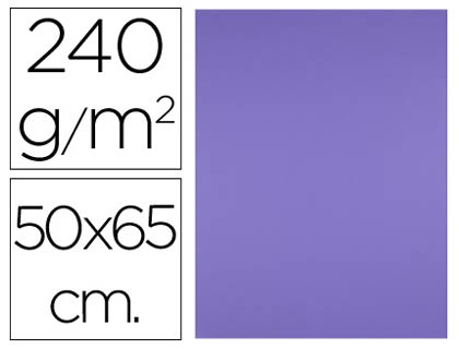 CARTOLINA 240G/50X65 ROXO