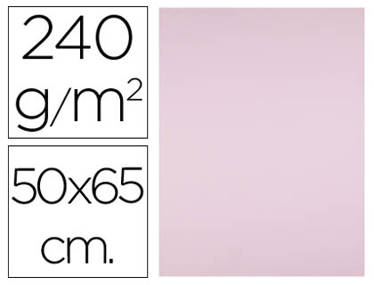 CARTOLINA 240G/50X65 ROSA