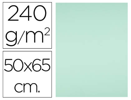 CARTOLINA 240G/50X65 VERDE