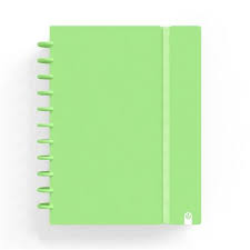 CADERNO CARCHIVO INGENIOX A4 100FLS PAUT. VERDE PASTEL