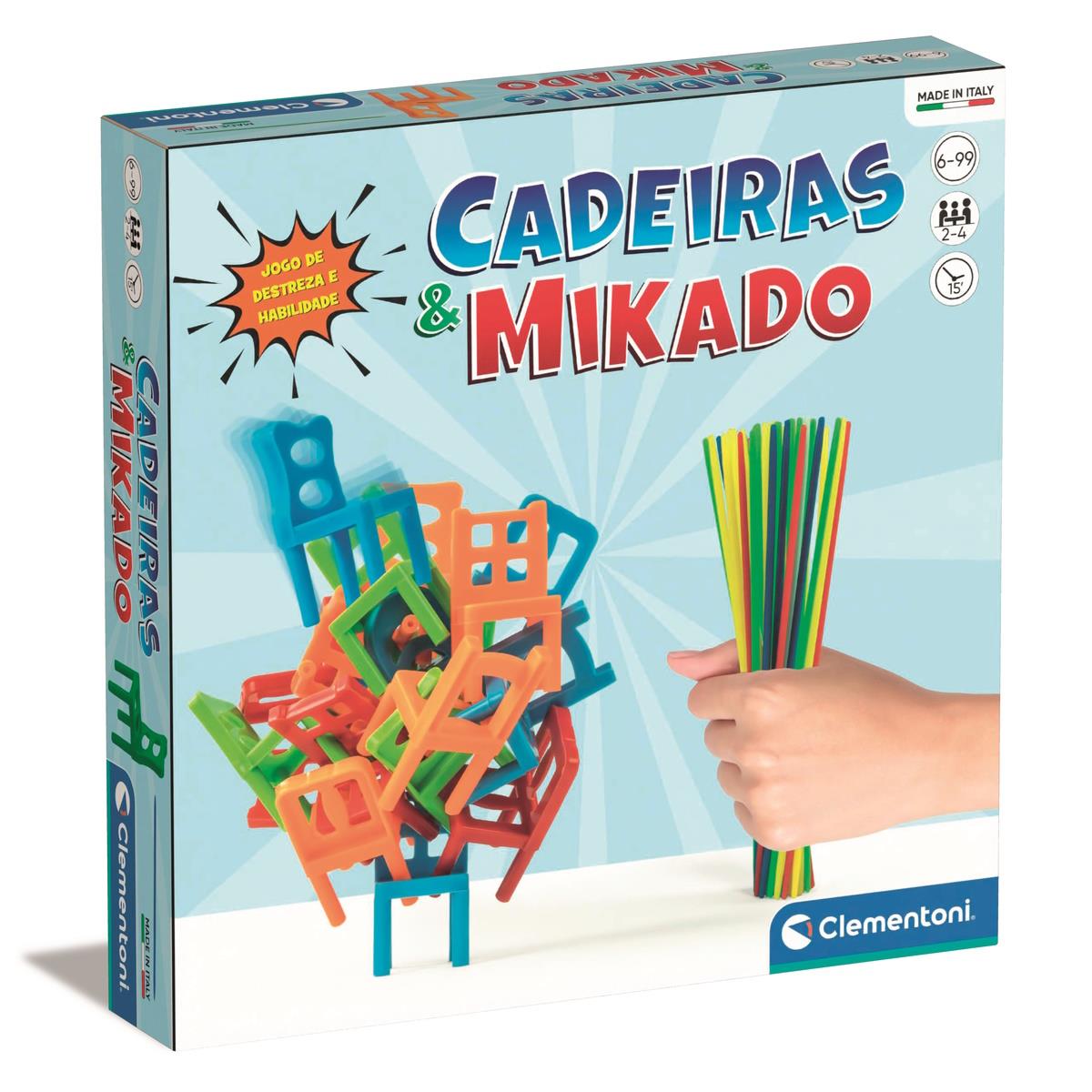 JOGO CADEIRAS + MIKADO 67778