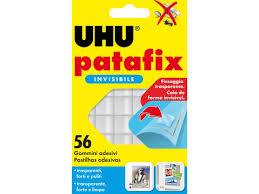 MASSA AD. UHU PATAFIX INVISIVEL – 56 PASTILHAS – 73009