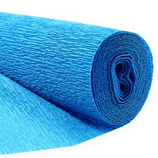 PAPEL CREPAO FLORISTA FAMA 50 X 250CM AZUL 742