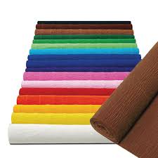 PAPEL CREPAO FLORISTA FAMA 50 X 250CM CASTANHO 743