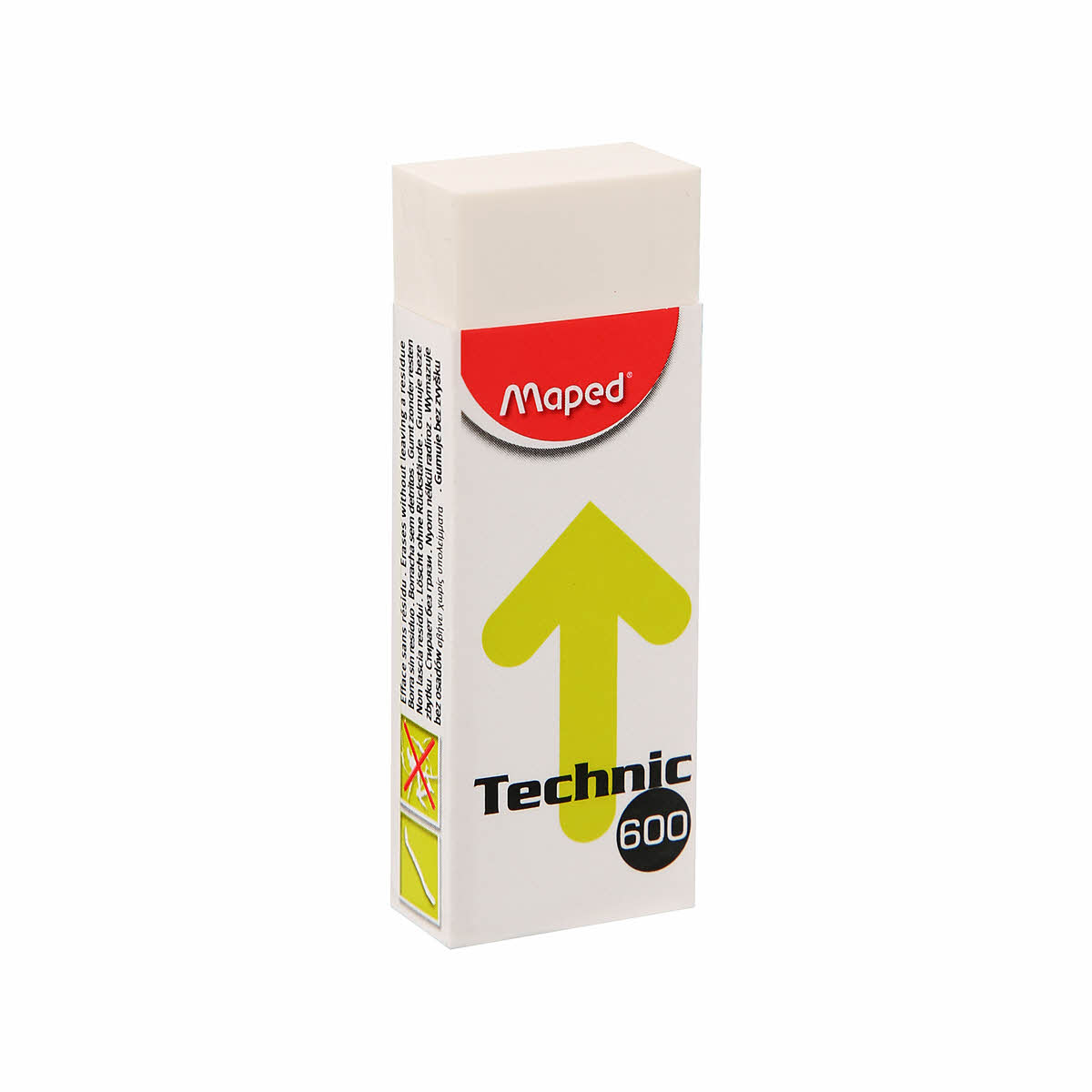 BORRACHA MAPED TECHNIC 600 BRANCA