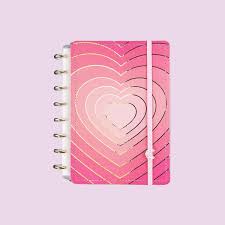 CADERNO INTELIGENTE A5 GOLDEN LOVE