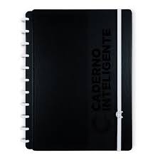 CADERNO INTELIGENTE GRANDE PREMIER BLACK