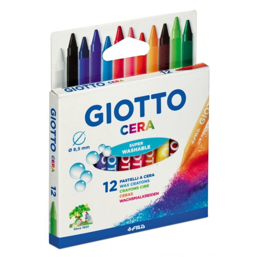 LAPIS CERA GIOTTO 12-CORES * 281200