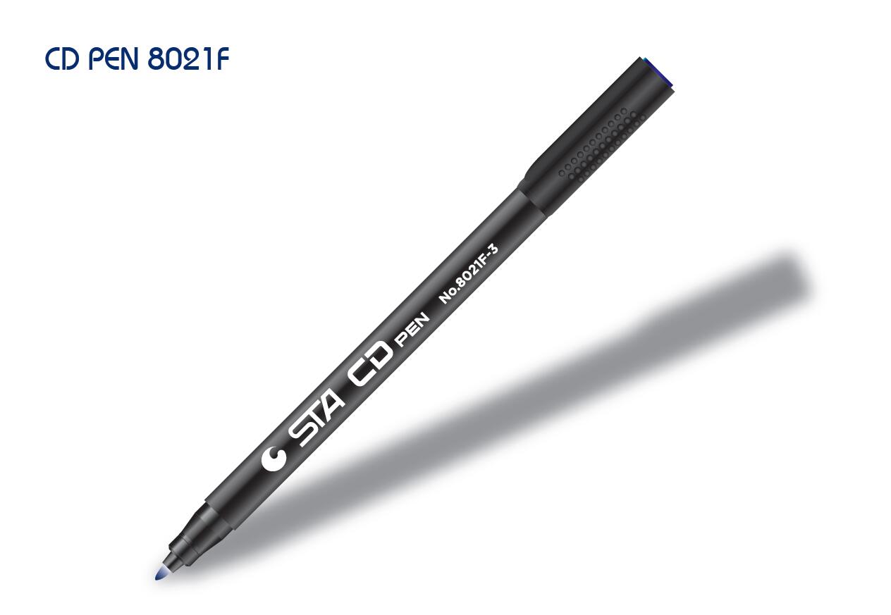 MARCADOR ACETATO STA 8021F-9 PRETO