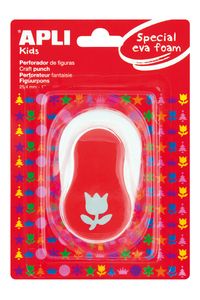 FURADOR APLI P/PAPEL E EVA FIGURA TULIPA 25,4MM