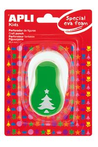 FURADOR APLI P/PAPEL E EVA FIGURA ARVORE NATAL 25,4MM