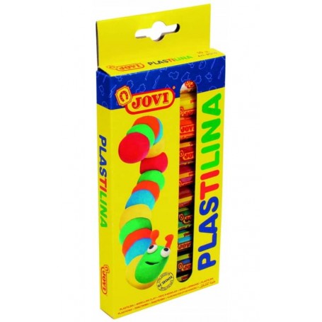 JOVI PLASTICINA CX.C/10 CORES * J90/10 * 06195