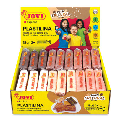 JOVI PLASTICINA 50G. MULTICULTURAL ART.70/18M