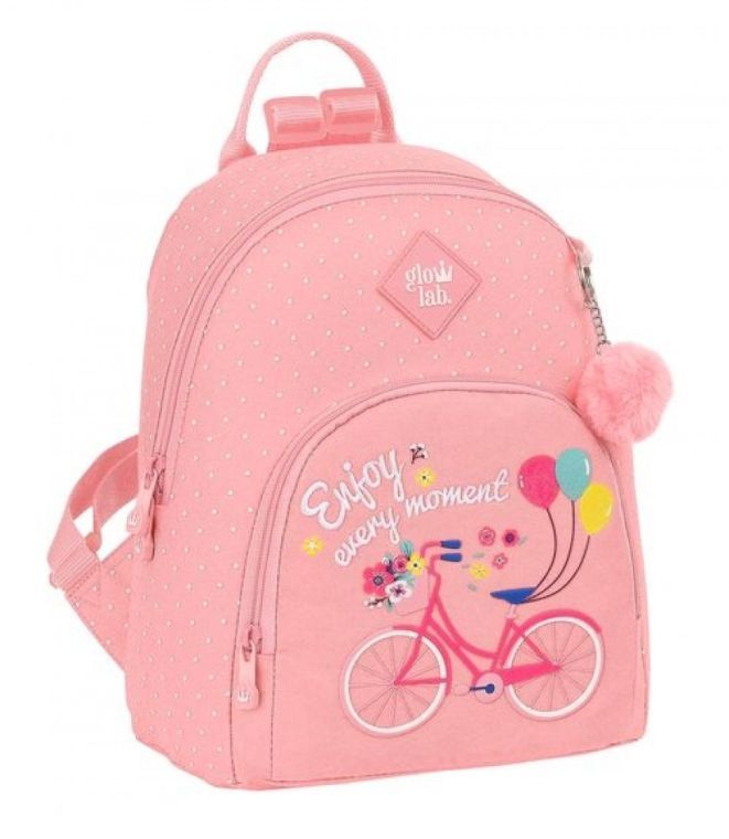 MINI MOCHILA GLOWLAB ENJOY THE RIDE 25X30X13CM