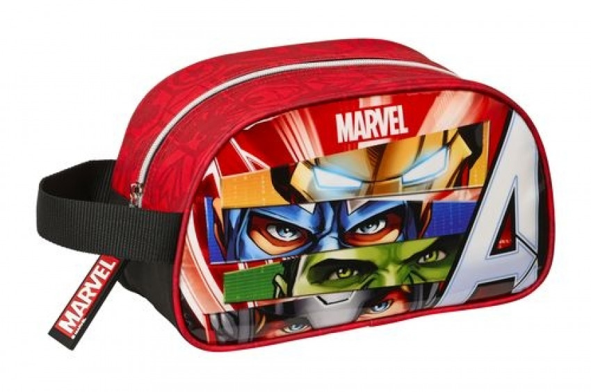 ESTOJO 1 ASA ADAPTAVEL CARRO AVENGERS INFINITY 26X15X12CM