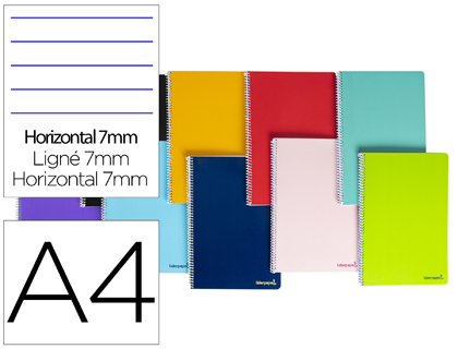 CADERNO ESPIRAL LIDERP. A4 MICRO SMART 80F 60G PAUT.- 08190