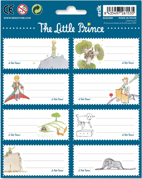 ETIQUETAS ADESIVAS EL PRINCIPITO