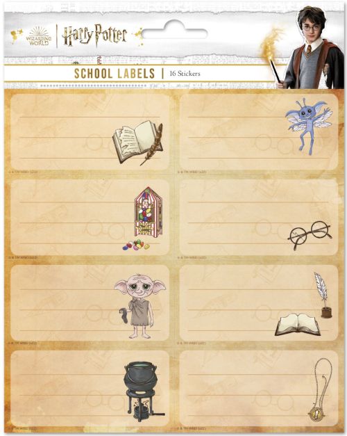 ETIQUETAS ADESIVAS HARRY POTTER