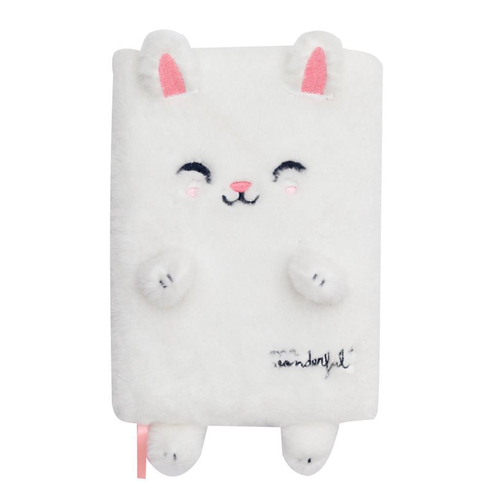 CADERNO A5 PELUCHE COELHO MR. WONDERFUL