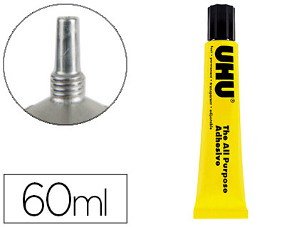 COLA UHU EM TUBO 60ML