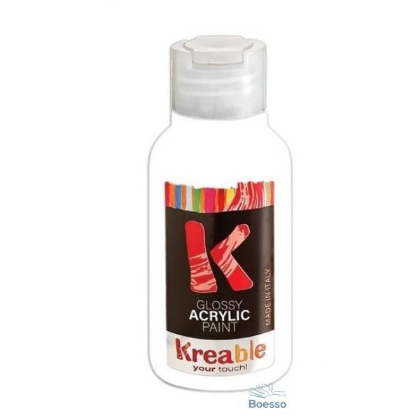 ACRILICO KREA 100ML GLOSSY BRANCO 902-001