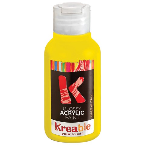 ACRILICO KREA 100ML GLOSSY AMARELO 902-003