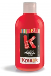 ACRILICO KREA 100ML GLOSSY VERMELHO 902-010