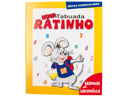 NOVA TABUADA RATINHO – MANUAL DE MATEMATICA * 90713
