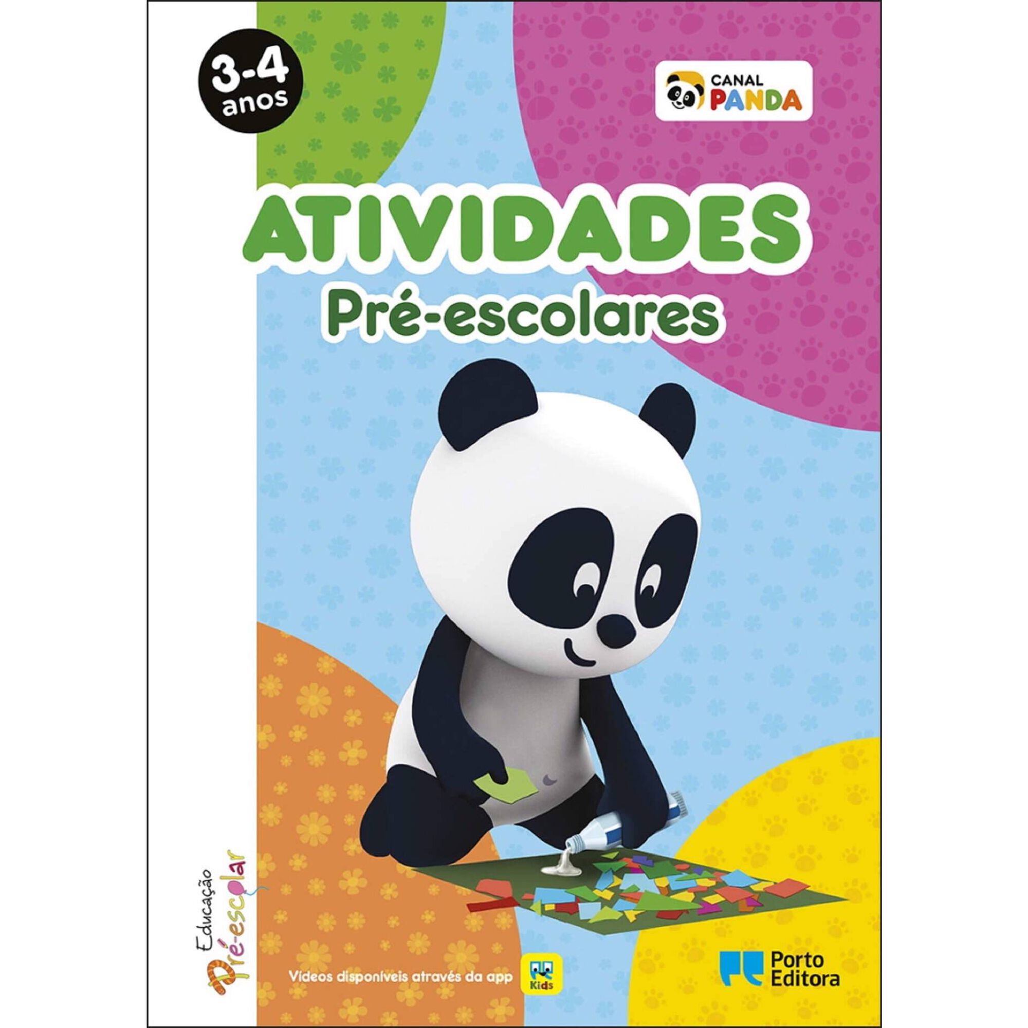 Atividades Pré-escolares Panda – 3-4 anos