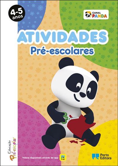 Atividades Pré-escolares Panda – 4-5 anos