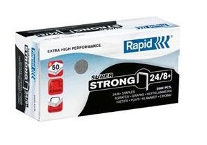 AGRAFE RAPID 24/8 CX.5 MILHEIROS