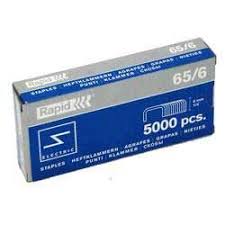 AGRAFE RAPID ELECT.65/6 CX. 5 MILHEIRO