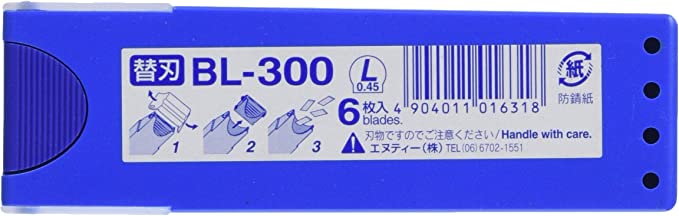 TUBO C/6 LAMINAS DE REC. BL – 300 DE 18mm.