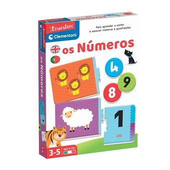 EDUCATIVO JOGO OS NUMEROS CLEMENTONI – 67335