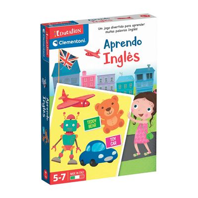 EDUCATIVO JOGO APRENDO INGLÊS CLEMENTONI – 67333