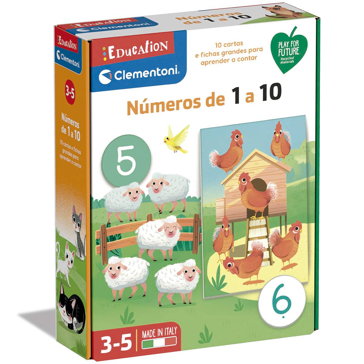 EDUCATIVO NUMEROS 1 A 10 CLEMENTONI – 67758