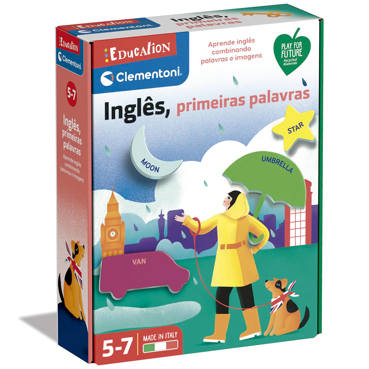 EDUCATIVO INGLÊS PRIMEIRAS PALAVRAS CLEMENTONI – 67767