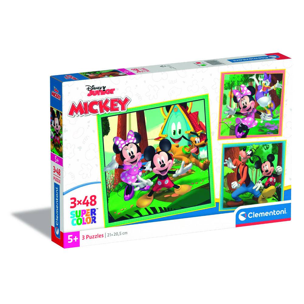 PUZZLE 3X48 MICKEY AND FRIENDS DISNEY – 25298
