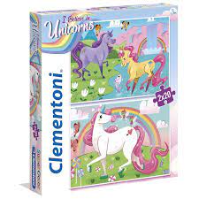 PUZZLE 2X20 UNICORNIO BRILHANTE CLEMENTONI – 24754