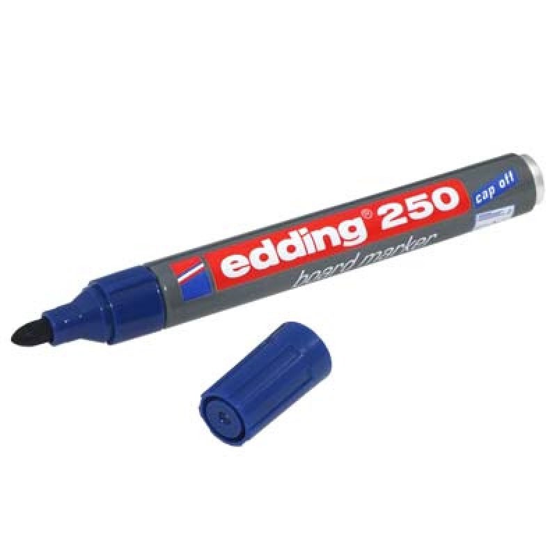 MARCADOR EDDING 250 QUAD. BRANC. – AZUL
