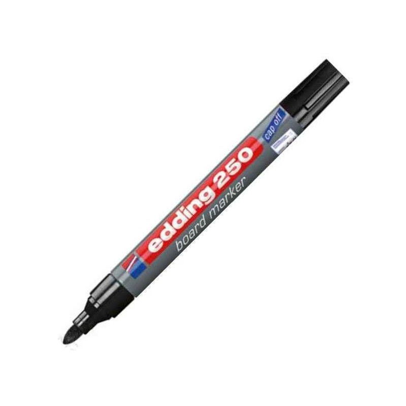 MARCADOR EDDING 250 QUAD. BRANC. – PRETO