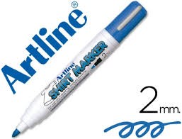 MARCADOR SHIRT MARKER 2MM AZUL – EKT228