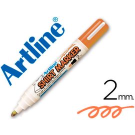 MARCADOR SHIRT MARKER 2MM LARANJA FLUOR. – EKT239