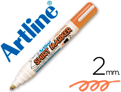 MARCADOR SHIRT MARKER 2MM LARANJA – EKT244